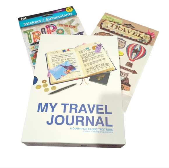 BRAND NEW Travel Journal - Picture 1 of 7